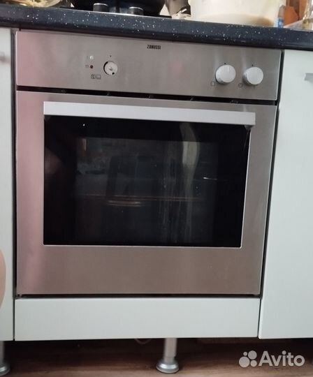 Газовый духовой шкаф zanussi