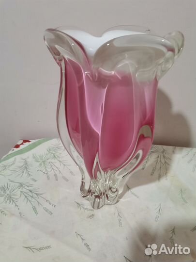 Ваза для цветов. Чехословакия