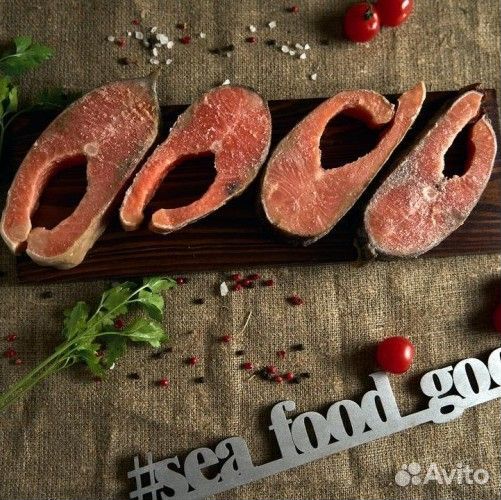 Стейки форели