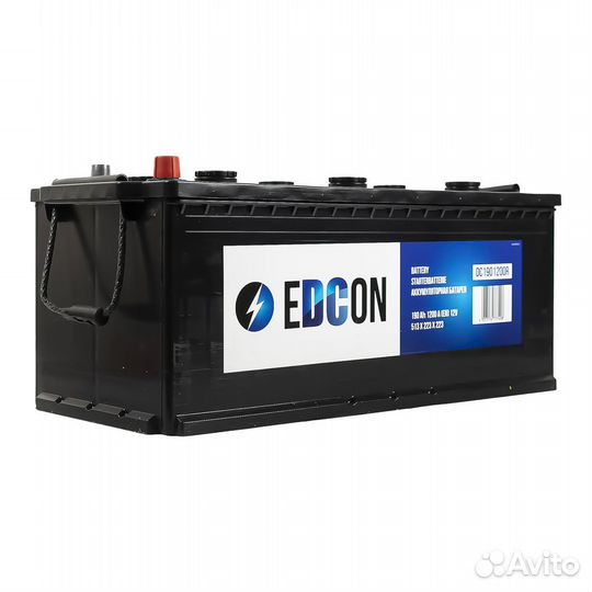 Аккумулятор Edcon 190Ah 1200A (R)