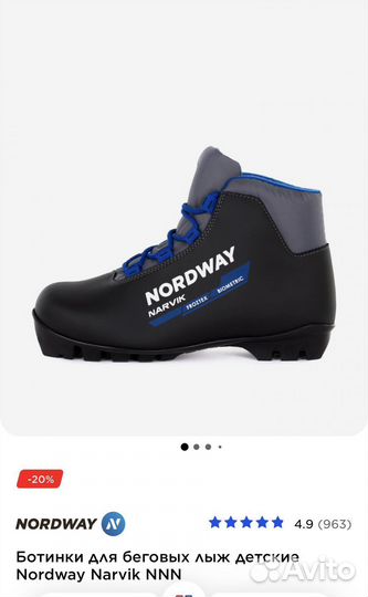 Лыжные ботинки