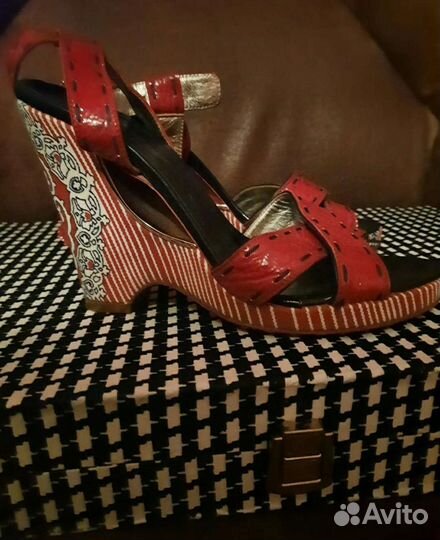 Босоножки Roberto Botticelli.оригинал.38р.нат.кожа