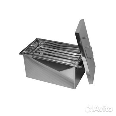 Коптильня везувий Малая (Нержавеющая сталь) (1 мм