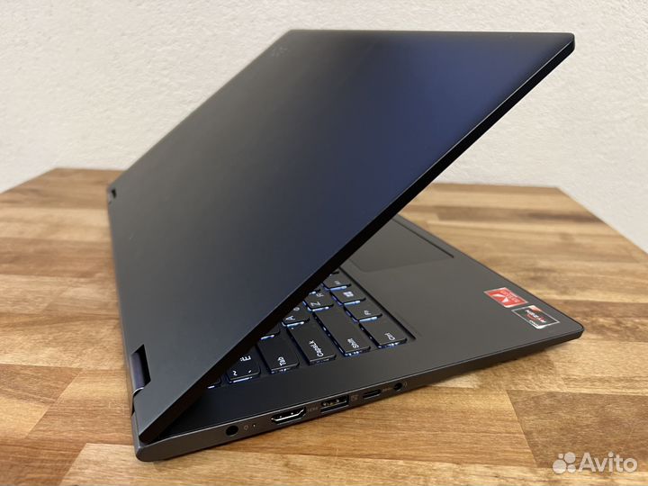 Сенсорный Lenovo Yoga Ryzen 3 8Gb DDR4 SSD металл