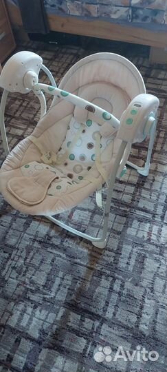 Детские электронные качели для новорожденных