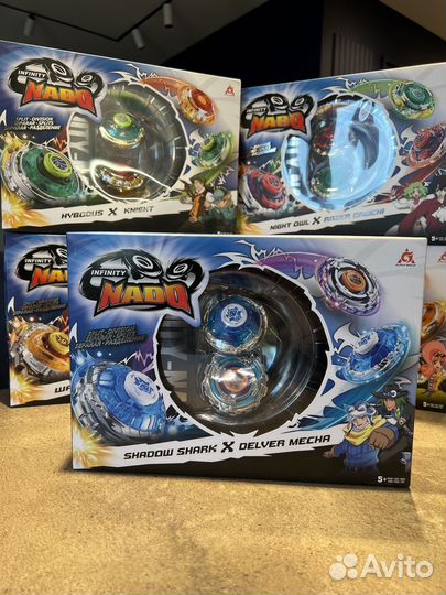 Infinity nado наборы Split 2 волчка