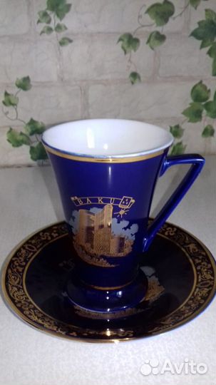 Чайно-Кофейная Пара Чешский фарфор Haas&Czjzek