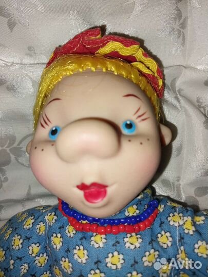 Кукла Дуня тряпичная