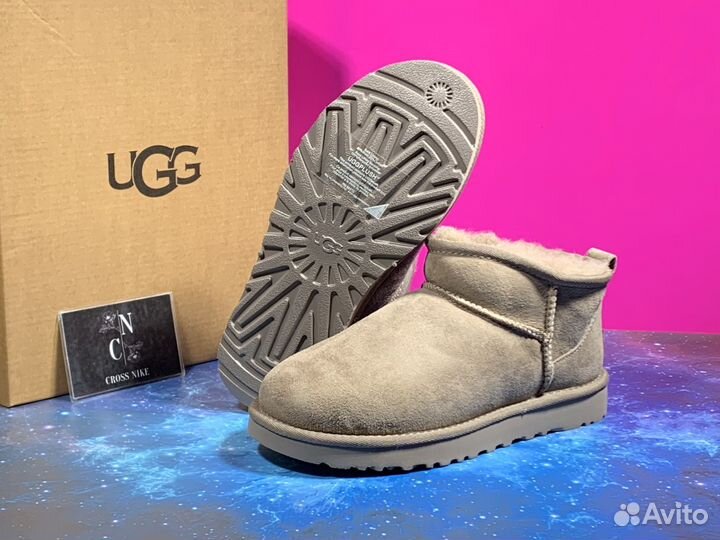 Ugg Classic Ultra Mini Smoke