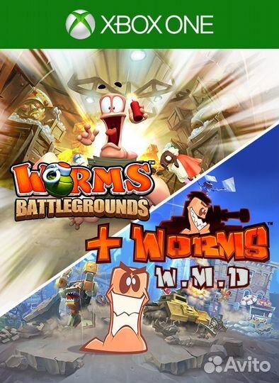 Worms battlegrounds + worms W.M.D