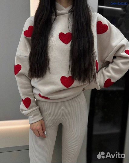 Костюм двойка лосины и свитшот