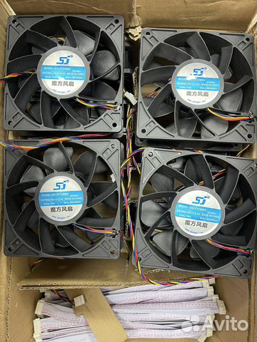 Вентилятор для Асика 2,7 -3,2 Ампера Новые