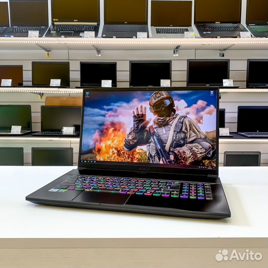 Игровой ноутбук MSI i7/RTX3060/17,3/144Hz