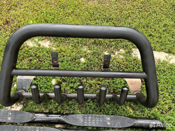 Кенгурятник и пороги нива шевроле