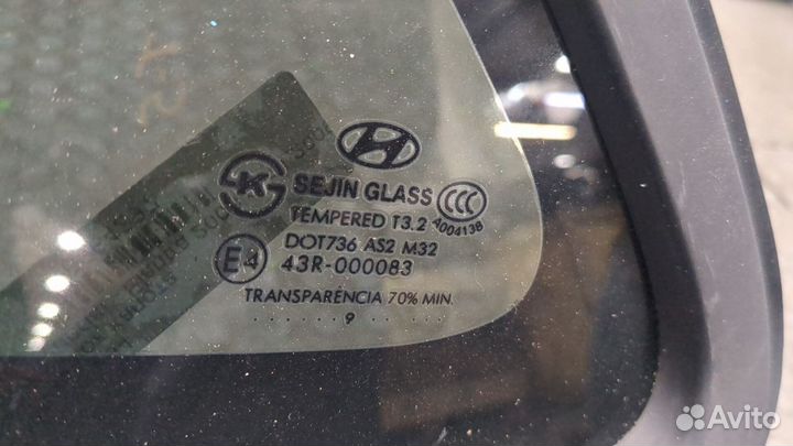 Стекло кузовное боковое Hyundai Elantra, 2009