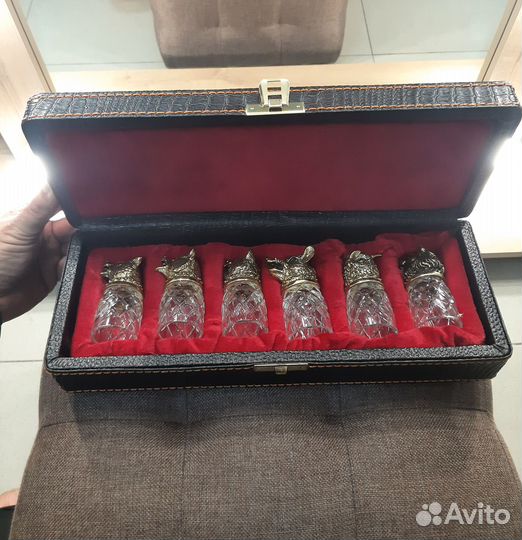 Стопки хрустальные подарочные