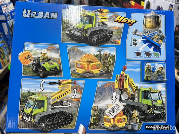 Конструктор Вездеход исследователей вулканов 10639