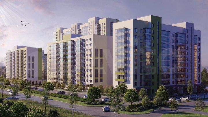 3-к. квартира, 86,3 м², 6/10 эт.