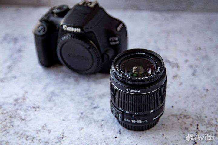 Зеркальный фотоаппарат canon 1200d