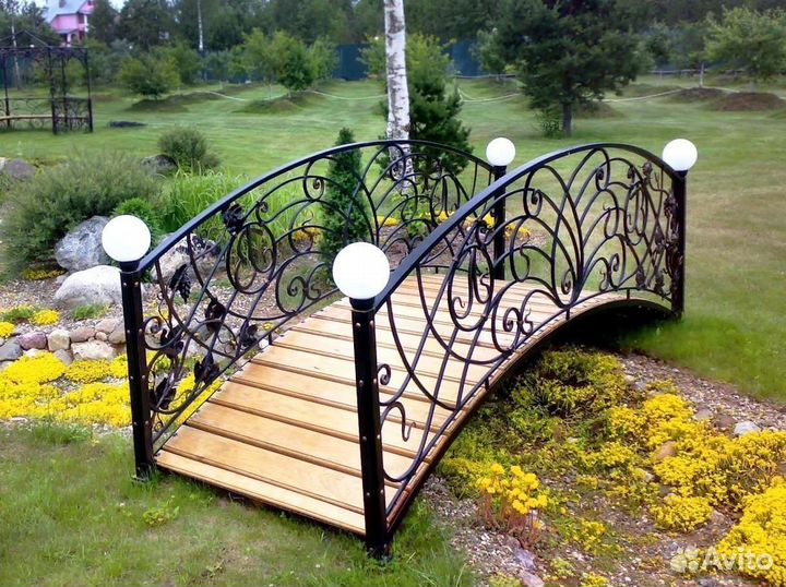 Кованный мостик