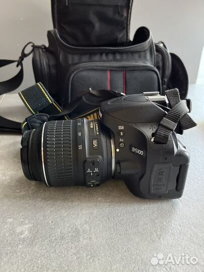 Зеркальный фотоаппарат nikon d5100 kit 18-55