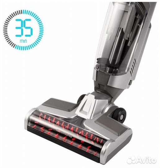 Беспроводной пылесос redmond RV-UR368, Серый