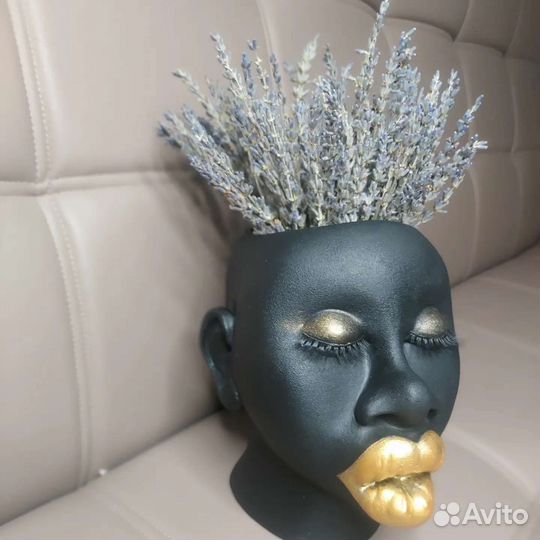 Кашпо из гипса