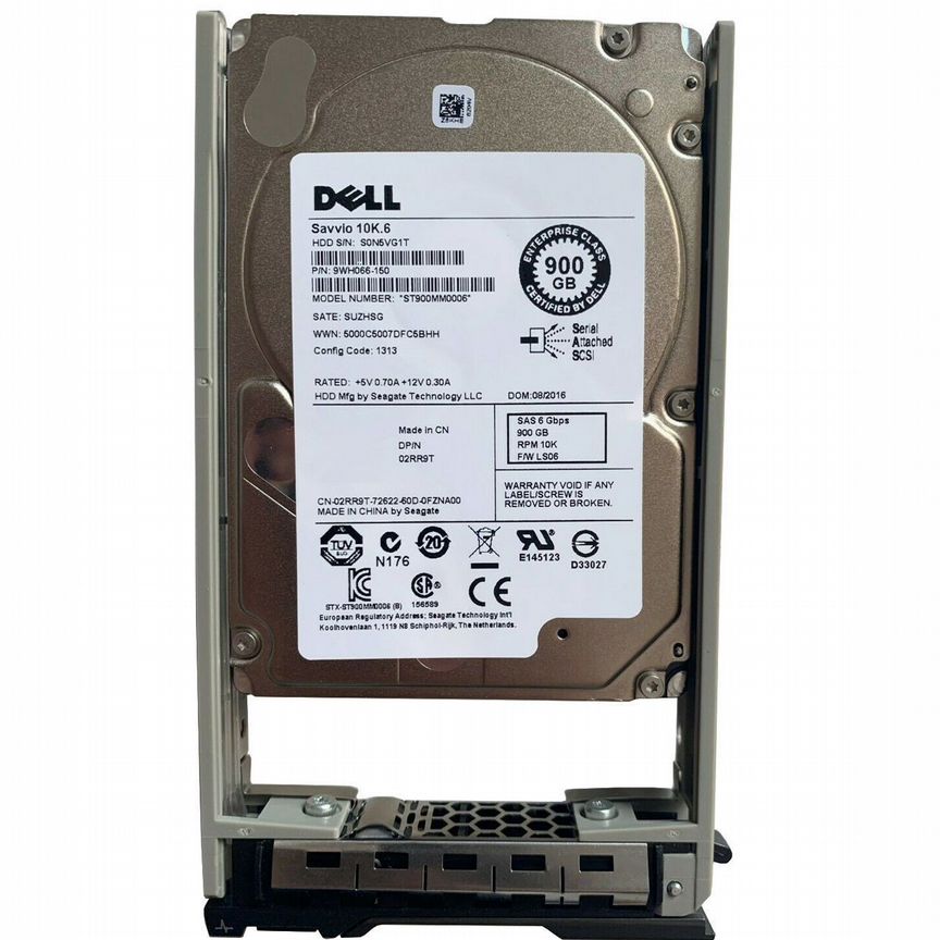 [2RR9T] Жесткий Диск Dell 900gb Sas 2.5" 2rr9t