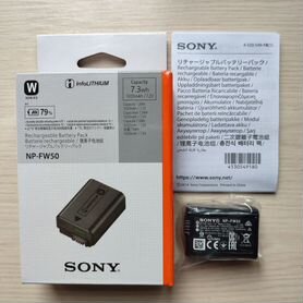 Sony NP-FW50 Новый АКБ в картонной упаковке