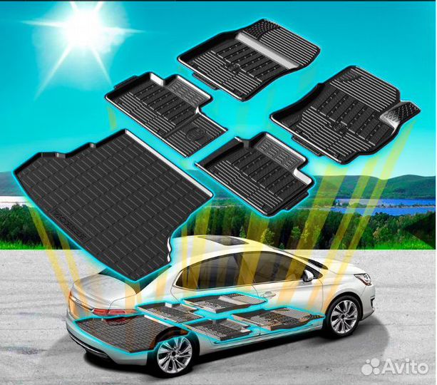 Honda CRV 2009-2012 Коврики