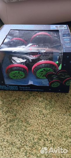 Машинка амфибия перевертыш