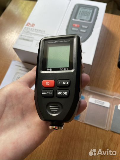 Толщиномер лкп r&d TC-100