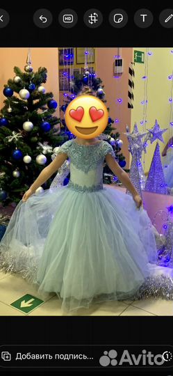 Платье для девочки 116