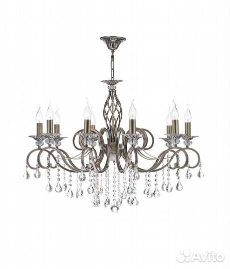 Люстра потолочная новая maytoni хрусталь