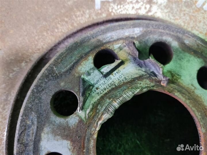 Диск тормозной передний volkswagen Caddy 3 2013