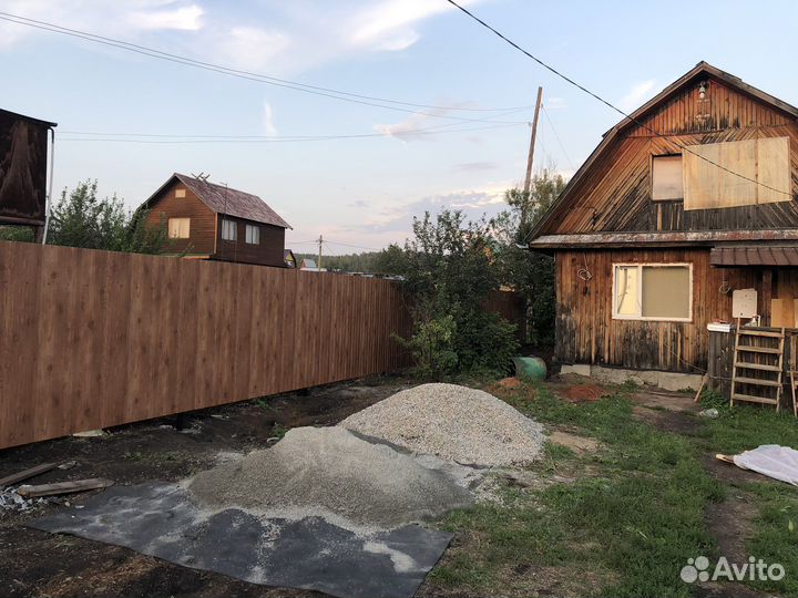 Монтаж забора из профлиста, 3д, штакетника, дерева