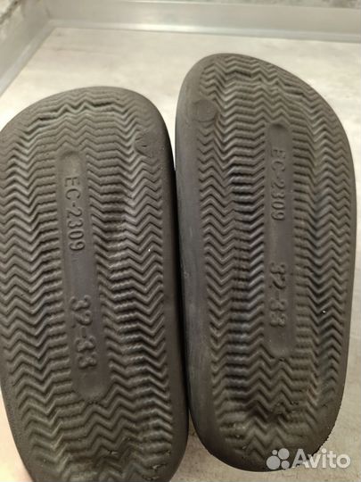 Сланцы для мальчика 32 размер