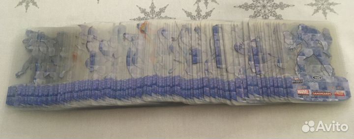 Edibas Герои комиксов Марвел (карточки marvel)