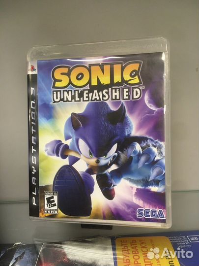 PS3 Sonic Unleashed 2008 ENG blus30244, б/у арт 67