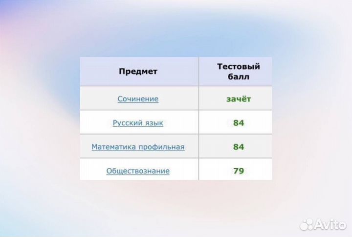 Репетитор по математике