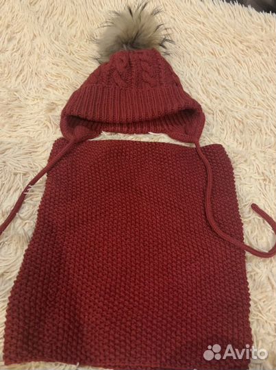 Комплект шапка, хомут