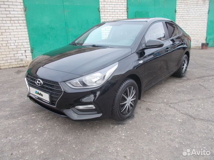 Hyundai Solaris 1.4 AT, 2018, 82 000 км