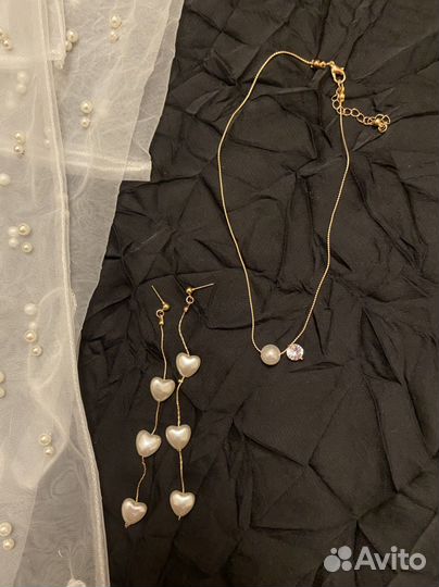 Свадебная бижутерия комплект