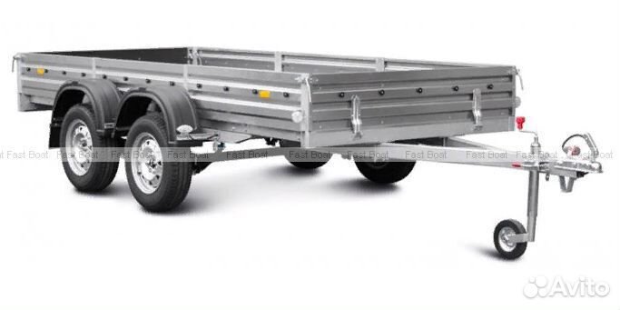 Прицеп легковой двухосный мзса 3,5*1,5