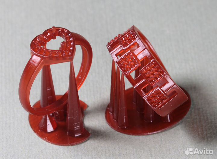 3d печать пластиком, фотополимерной смолой