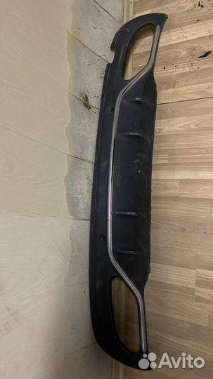 Диффузор заднего бампера w205