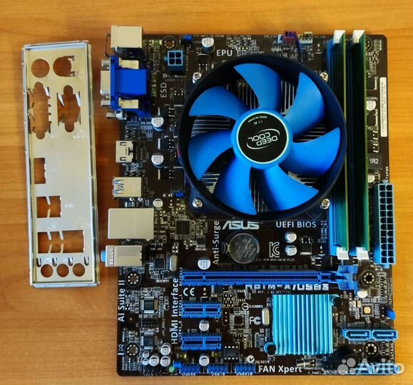 Asus H61M-A/USB3 + Core i3-3220 + 6 Gb DDR3