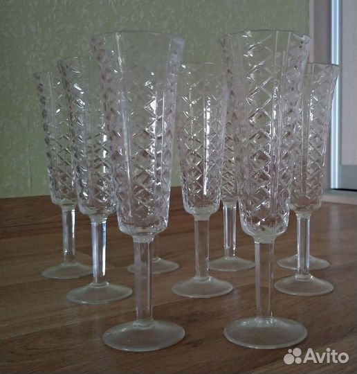 Хрустальные фужеры