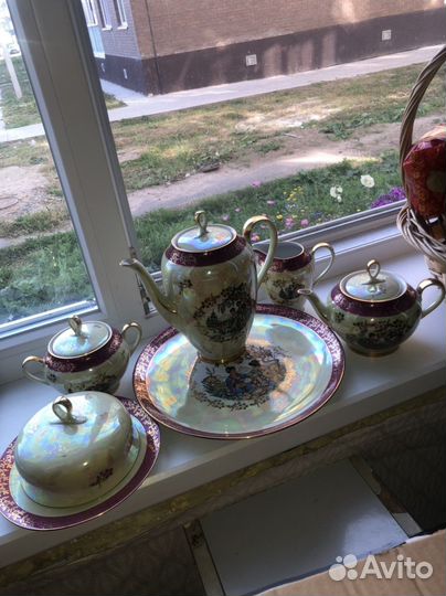 Сервиз чайный фарфор гдр