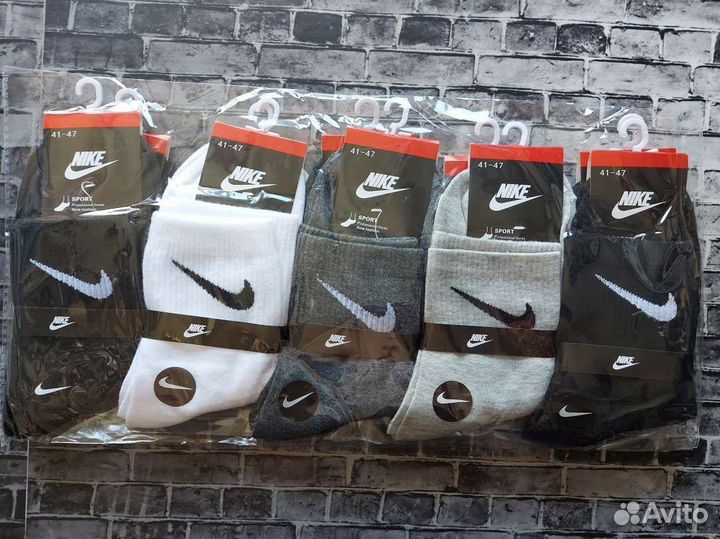 Носки Nike Adidas Puma Reebok